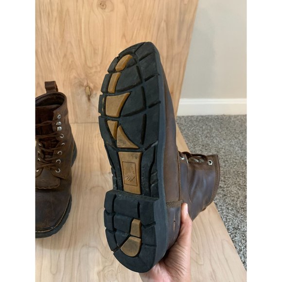 Cody James Lace Up Square Toe Kiltie Waterproof Boots 10.5 main image 4